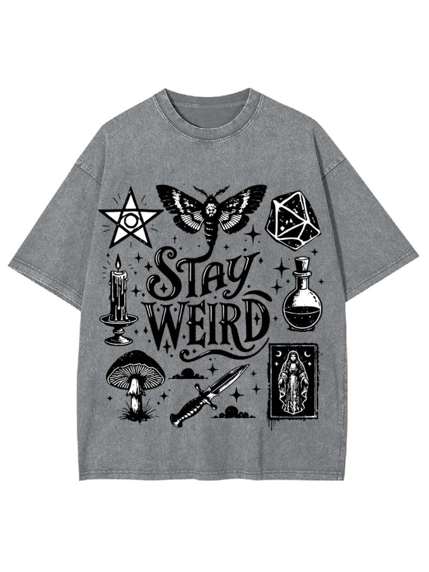 Mystic Vibes Washed Tshirt