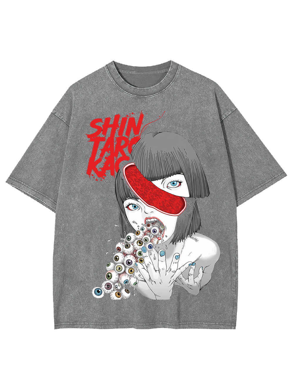 Creepy Psychedelic Eye Washed Tshirt