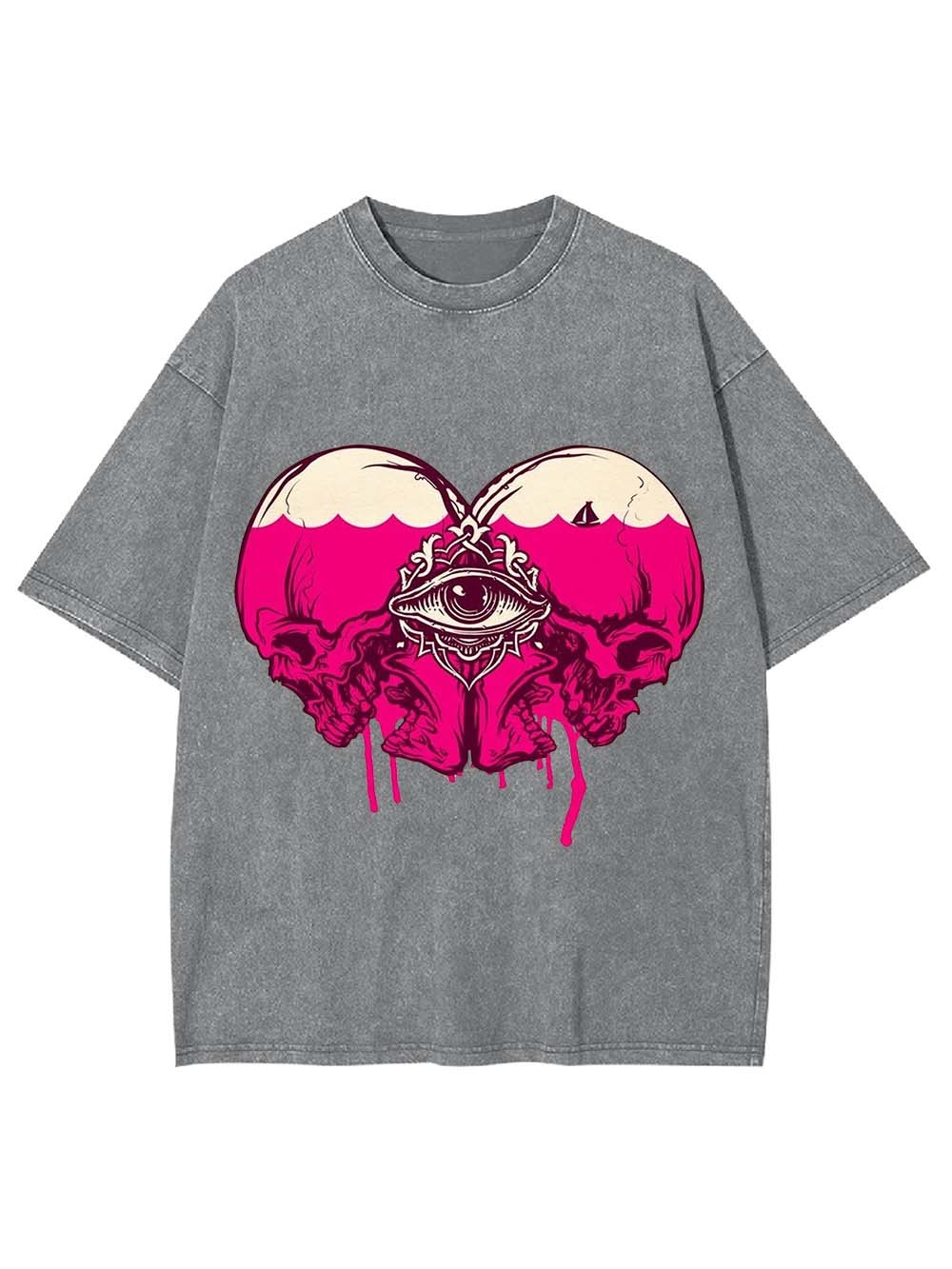 Heart of the All-Seeing Washed Tshirt