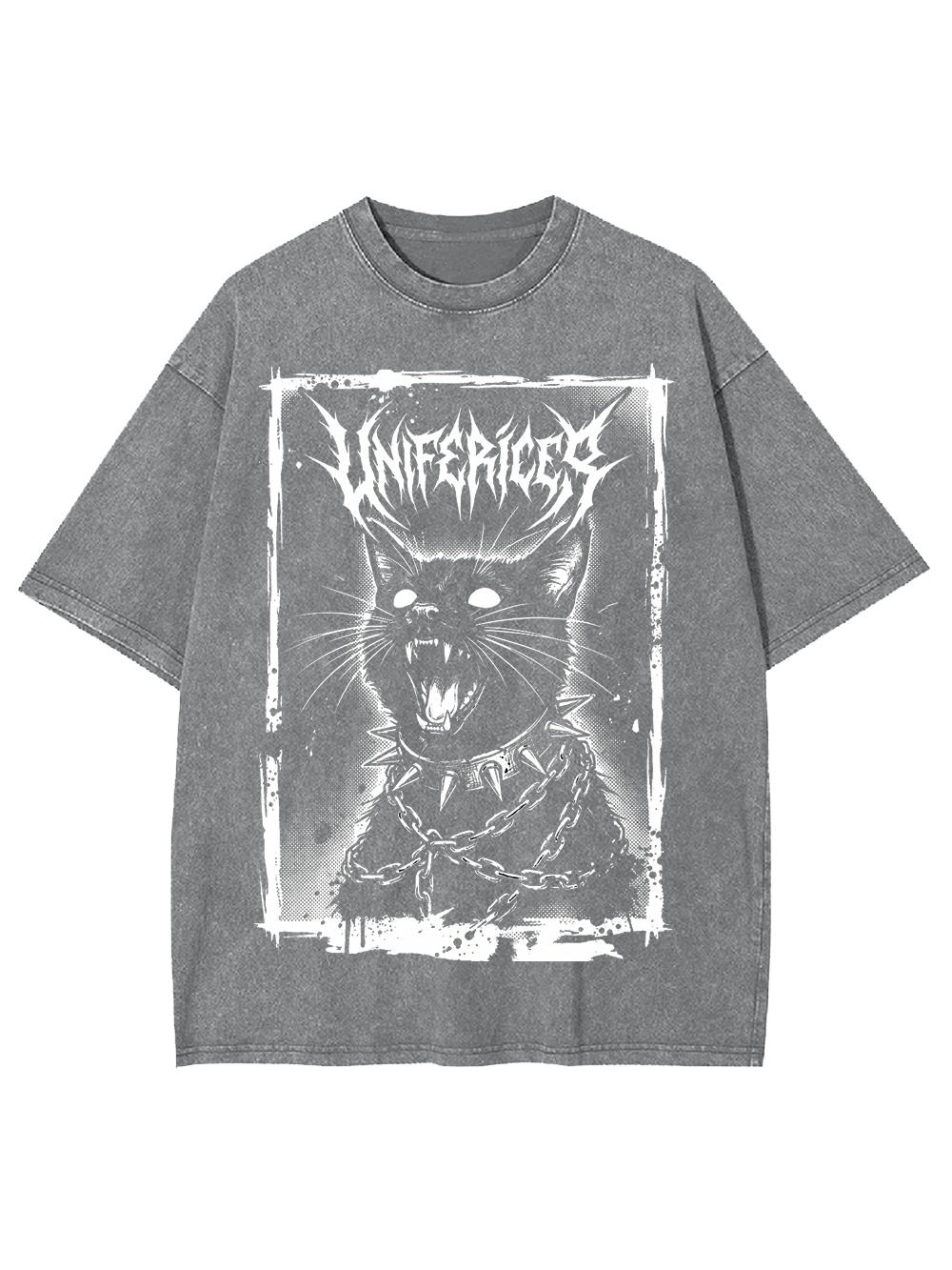 UNIVERSE INFERNAL LUCIFER WASHED TSHIRT