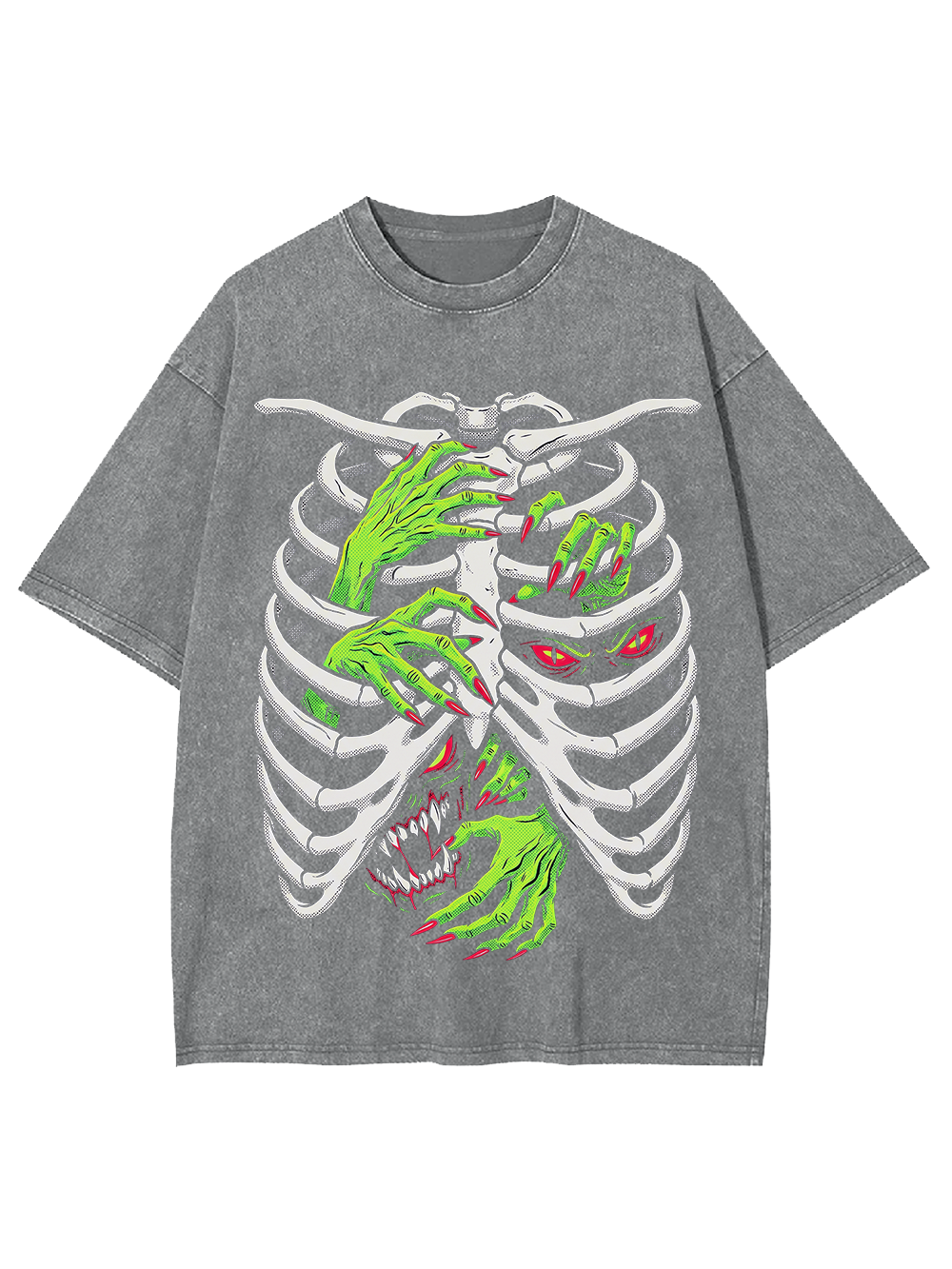 CLAWING FROM THE INSIDE WASHED TSHIRT