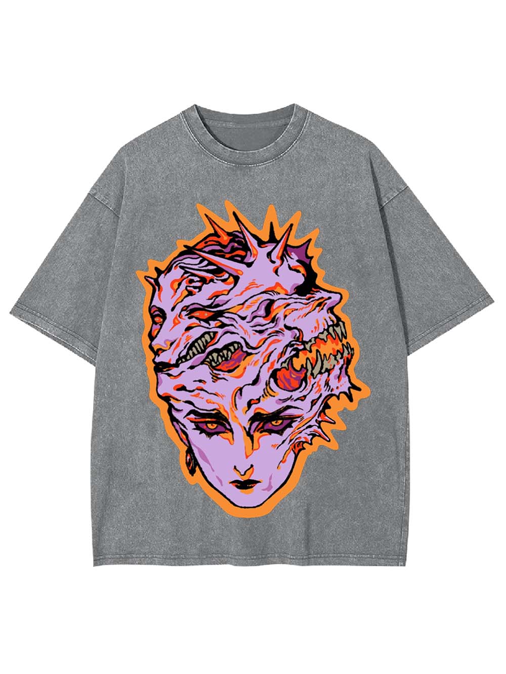 Faces of Chaos Washed Tshirt