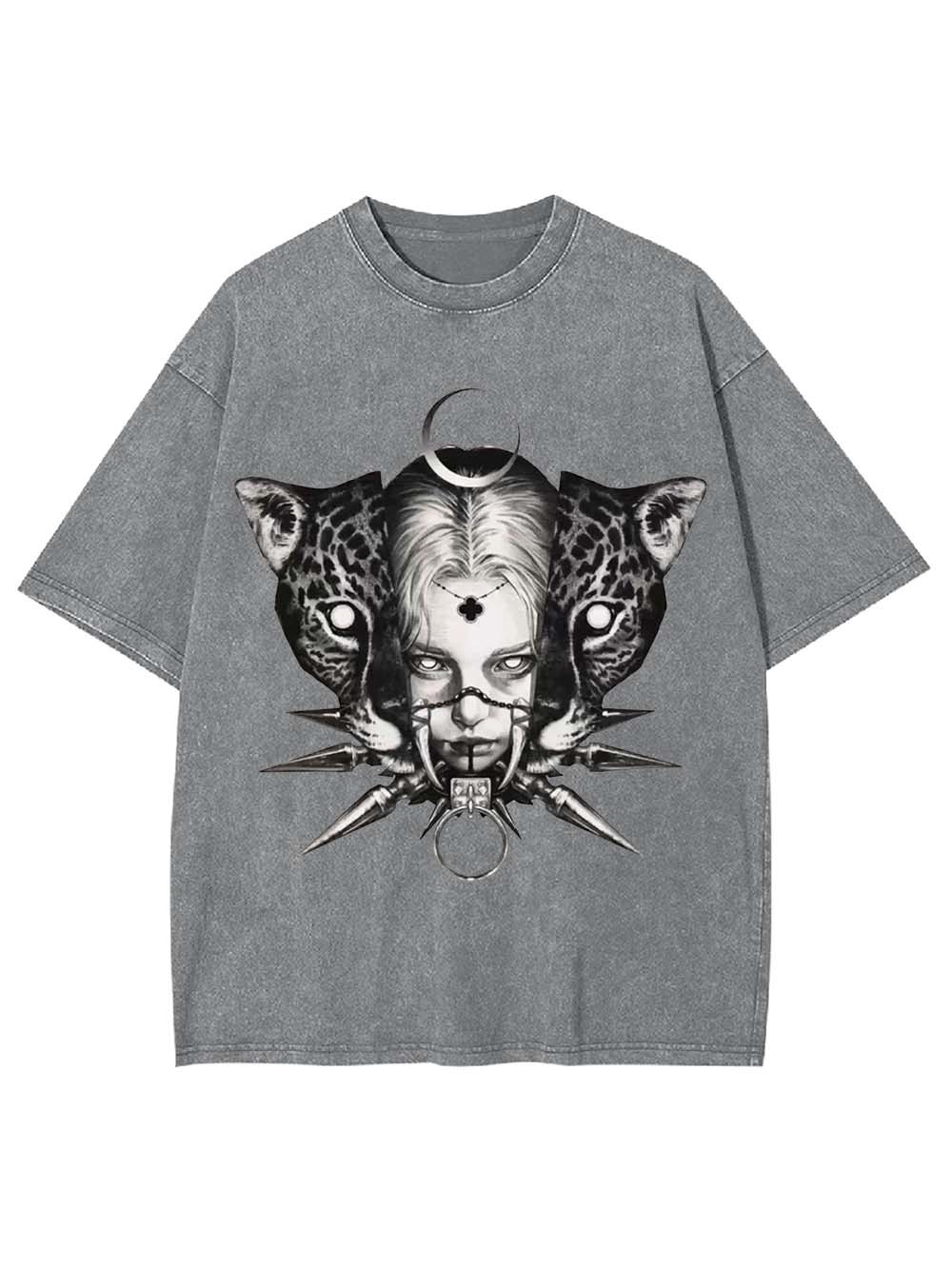 Fierce Duality Washed Tshirt