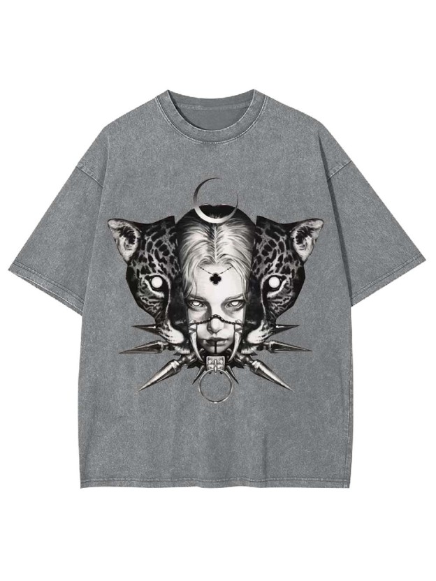 Fierce Duality Washed Tshirt