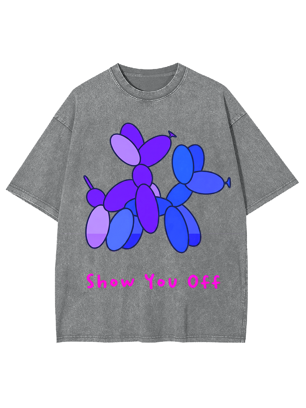 SHOW YOU OFF WASHED TSHIRT