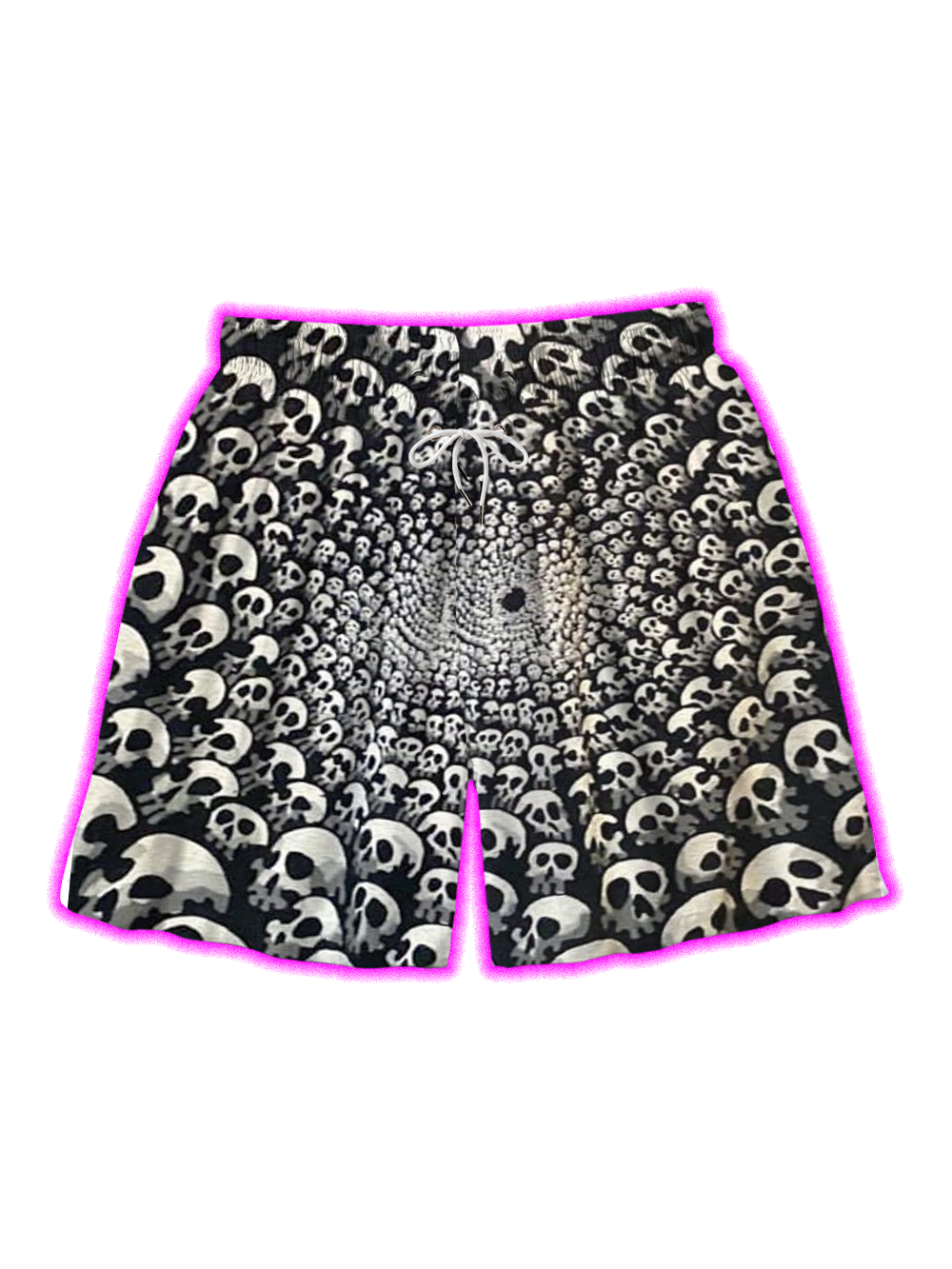 HORROR MASKS SKULL ALL OVER PRINT SHORTS