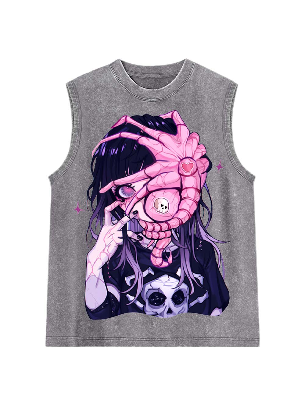 Alien Embrace Washed Tank Top