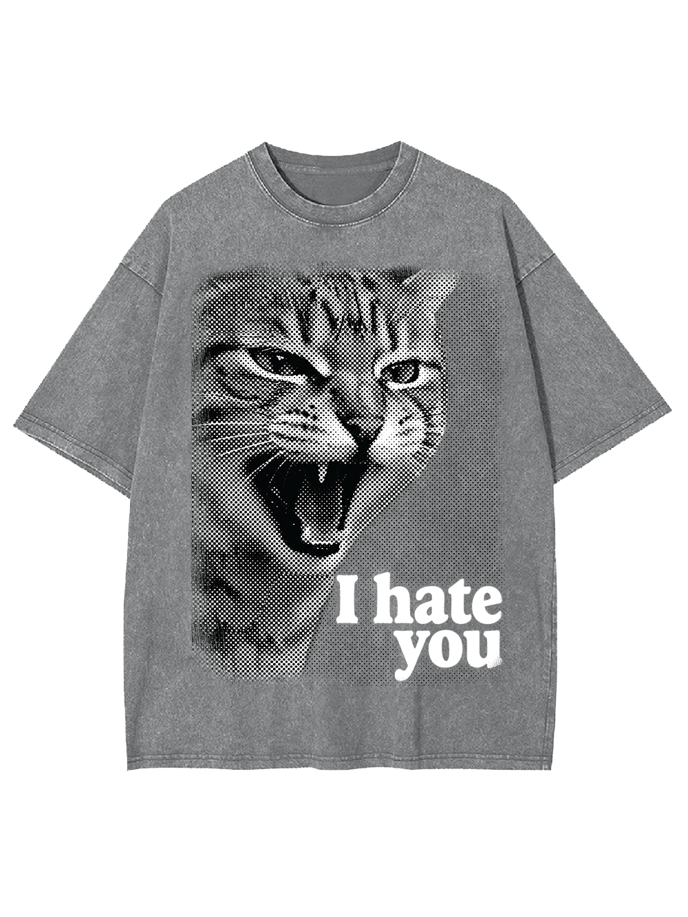 I HATE YOU WASHED TSHIRT