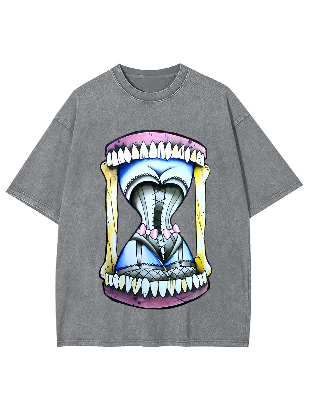 Hourglass of Teeth Washed Tshirt