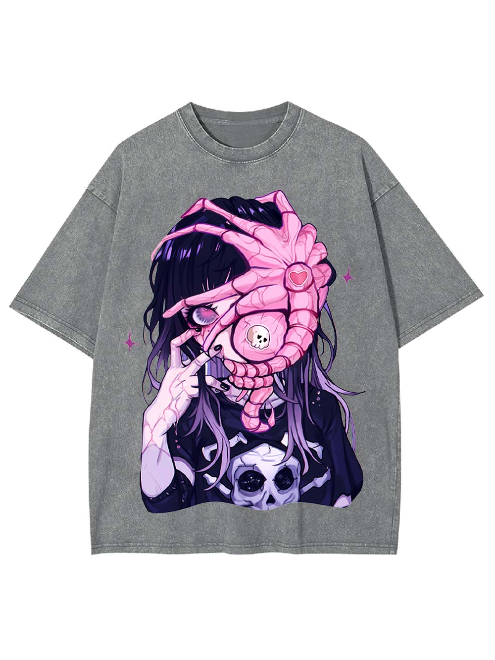 Alien Embrace Washed Tshirt