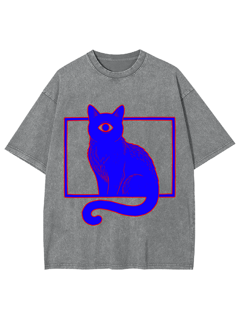 CYCLOPS CAT WASHED TSHIRT