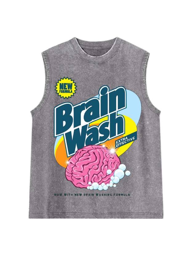 Brain Washed Tank Top