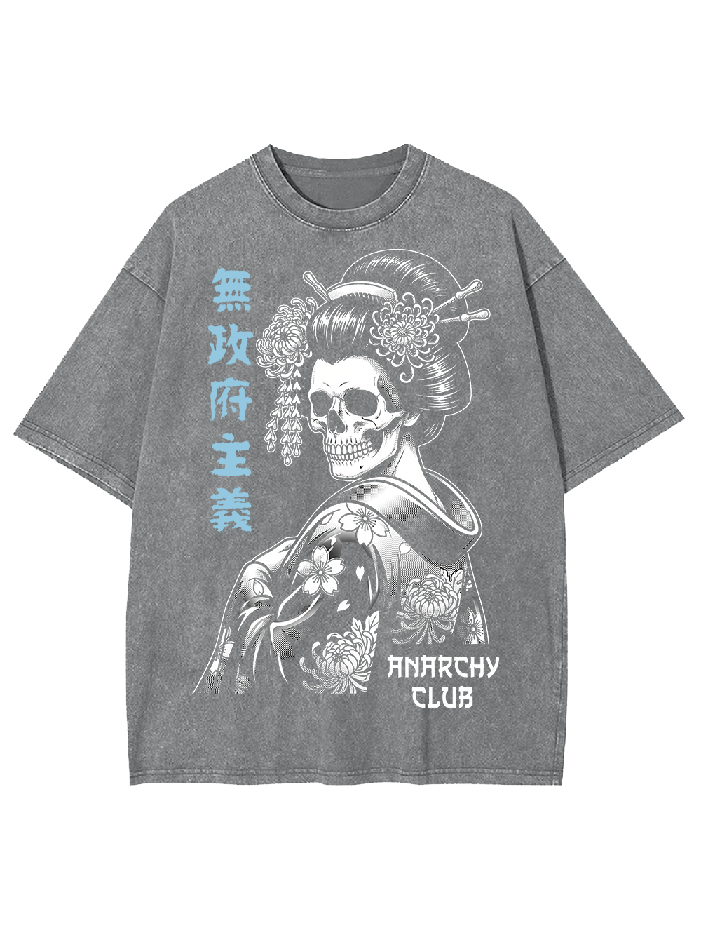 ANARCHY GEISHA WASHED TSHIRT