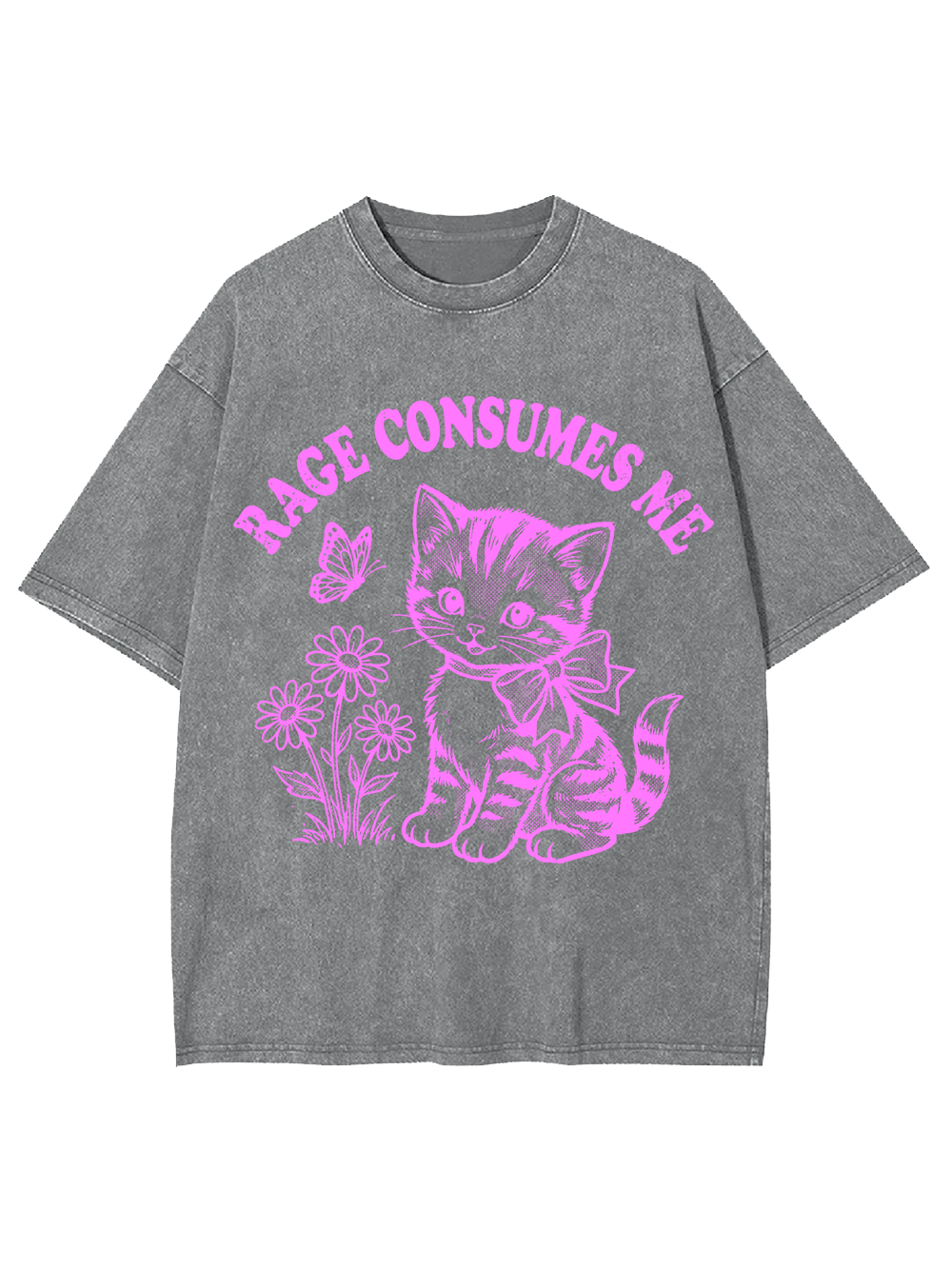 RAGE CONSUMES ME WASHED TSHIRT