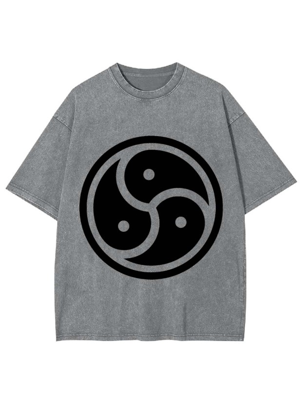 BDSM Emblem Washed Tshirt
