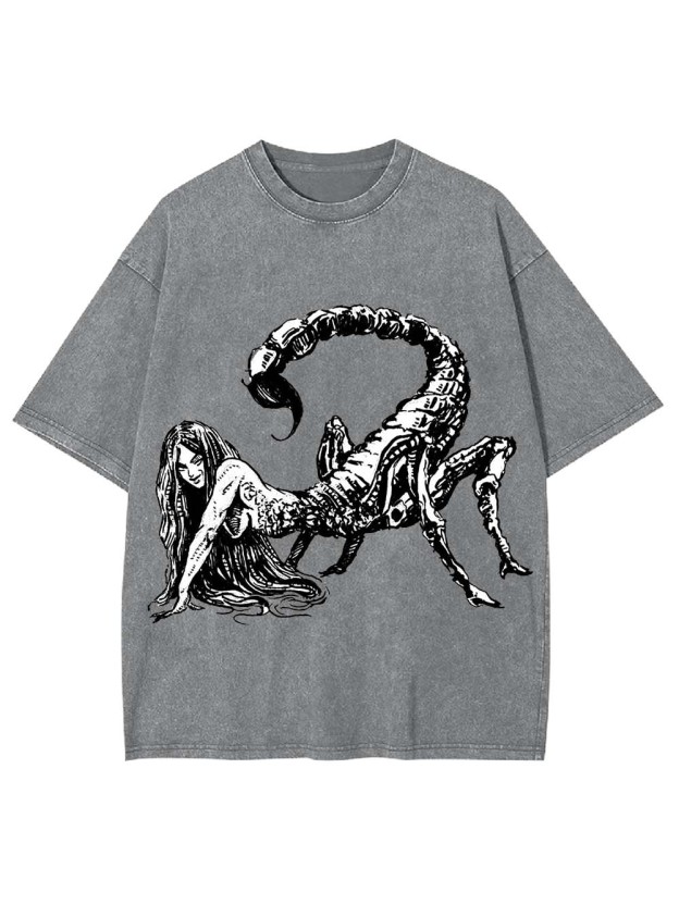Scorpion Siren Washed Tshirt
