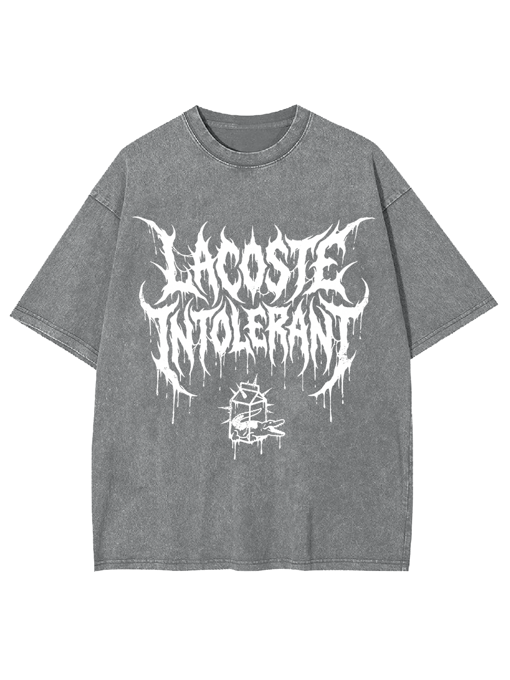 LACOSTE INTOLERANT WASHED TSHIRT