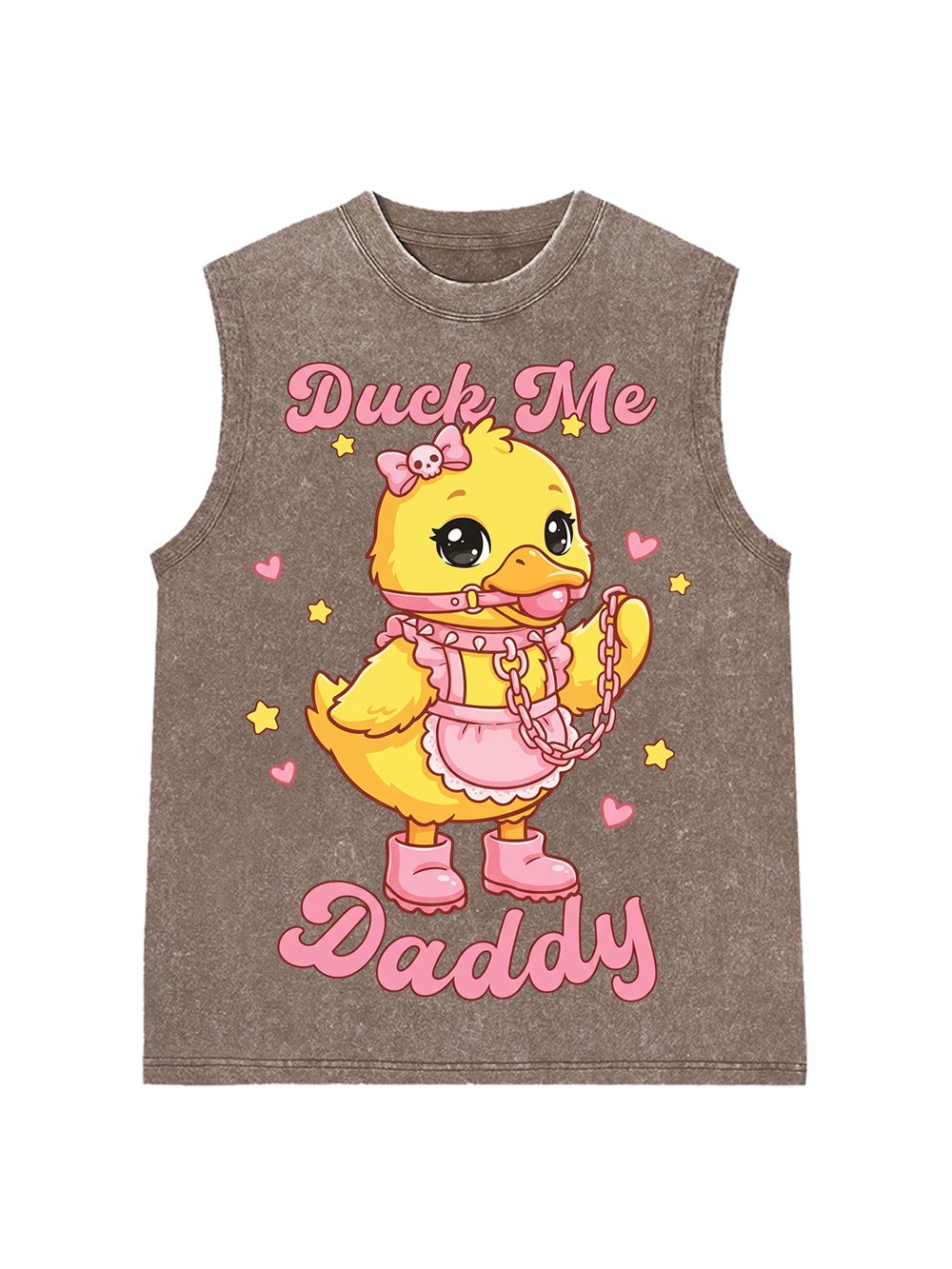 DUCK ME DADDY WASHED TANK TOP