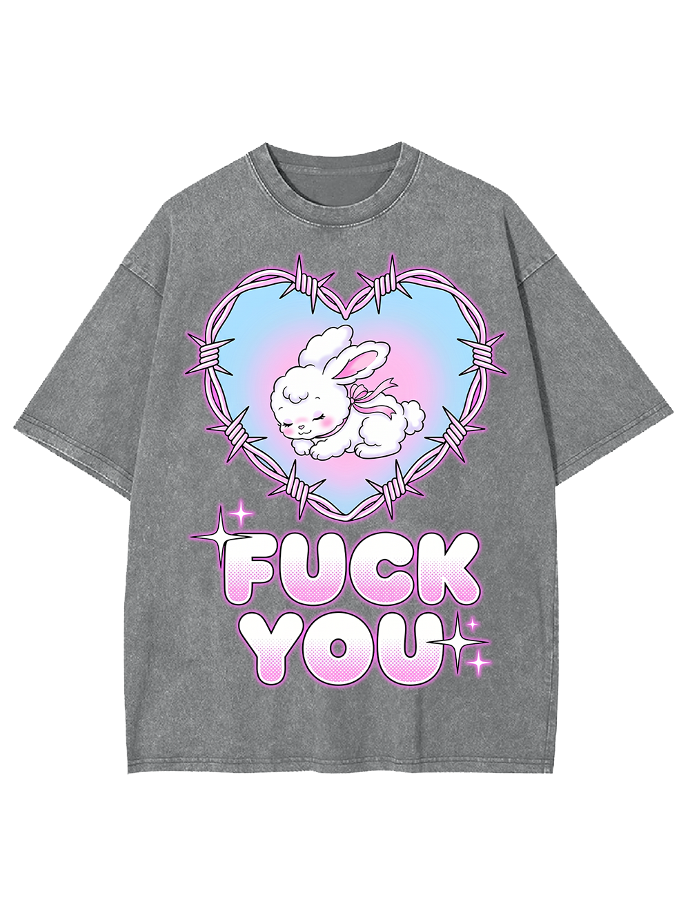 FUCK YOU WASHED TSHIRT