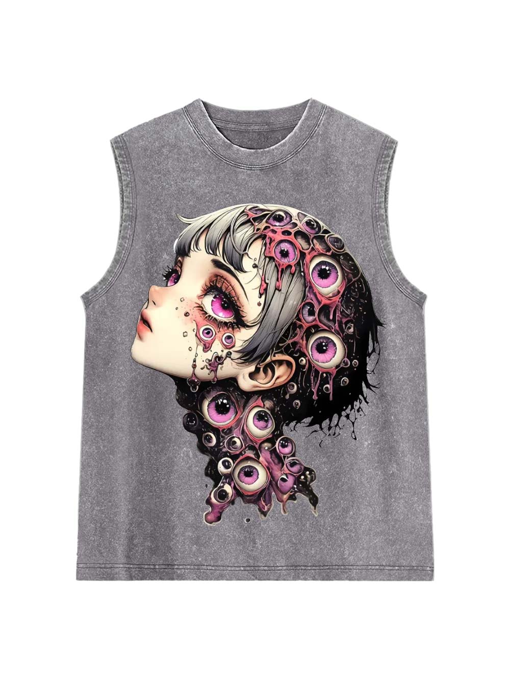 Eyes Of The Abyss Washed Tank Top