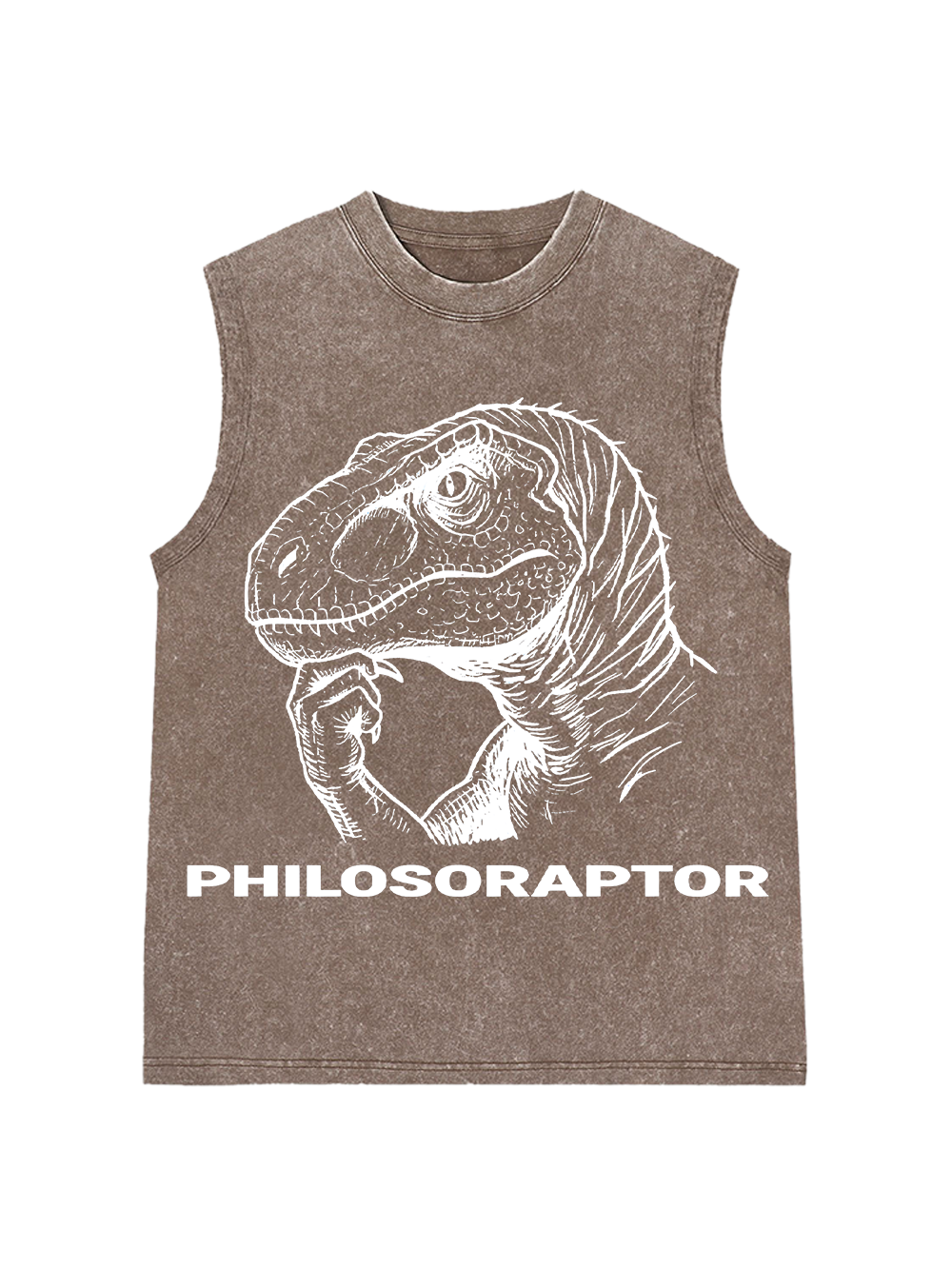 PHILOSORAPTOR WASHED TANK TOP