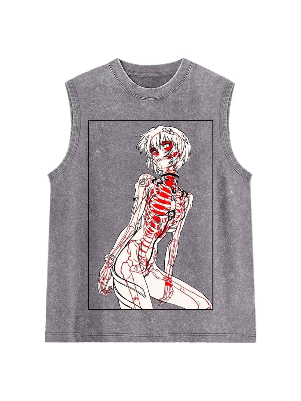 Anatomical Washed Tank Top