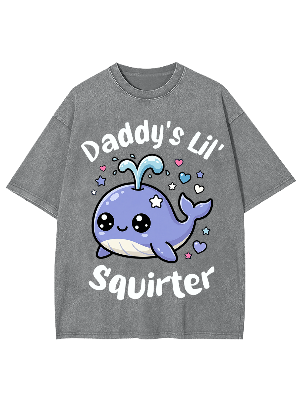 DADDY’S LIL’ SQUIRTER WASHED TSHIRT