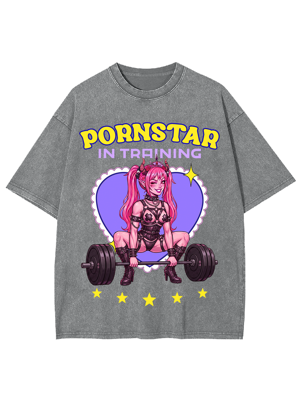 PORNSTAR IN TRAINING AAA WASHED TSHIRT