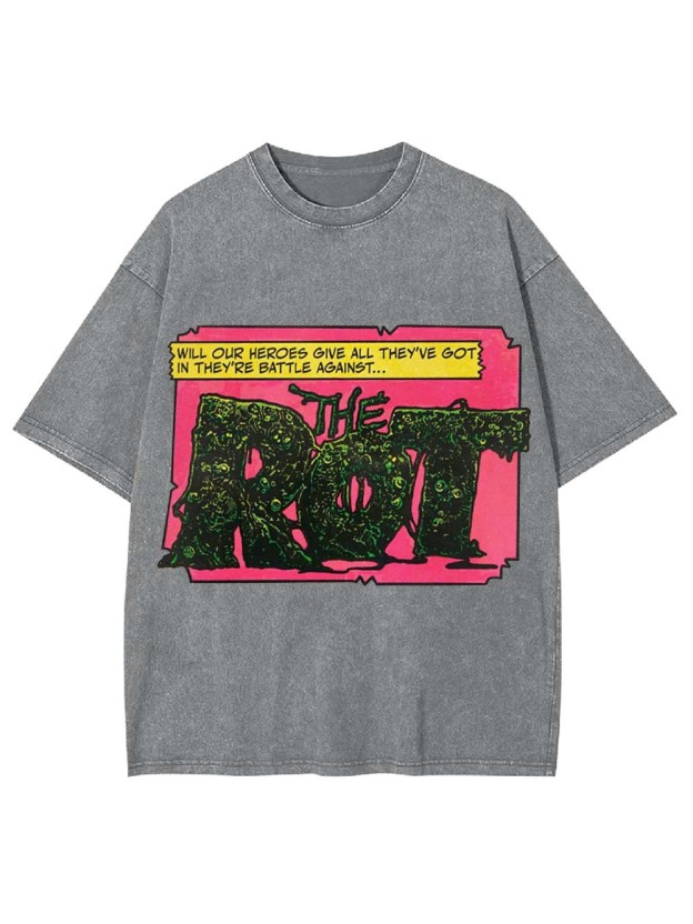 Battle Against The Rot Washed Tshirt