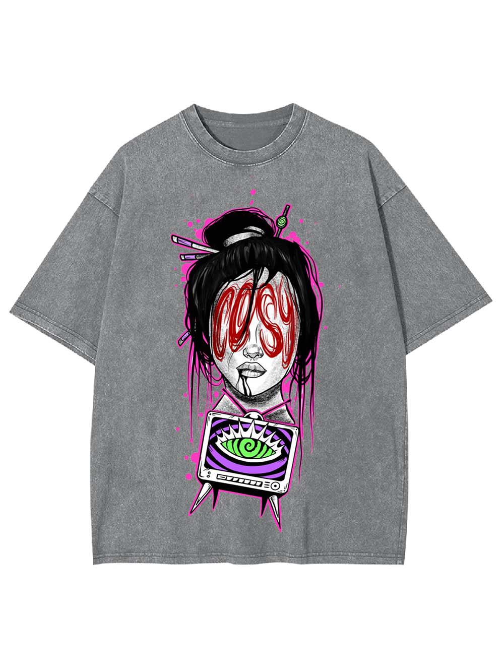 Mind on Display Washed Tshirt