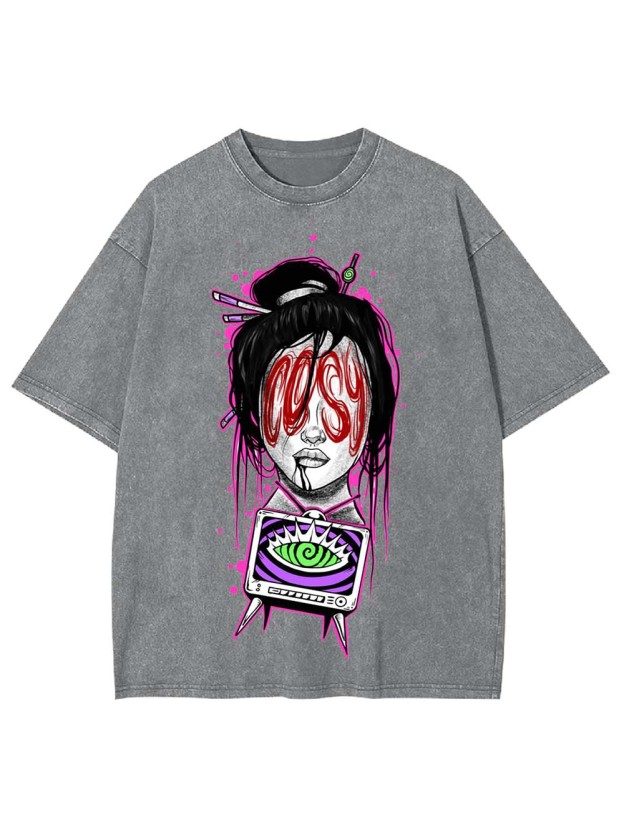 Mind on Display Washed Tshirt