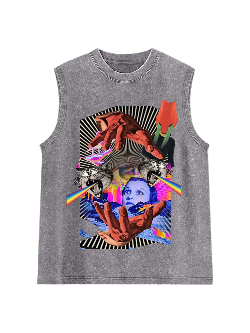 Mind Control Washed Tank Top