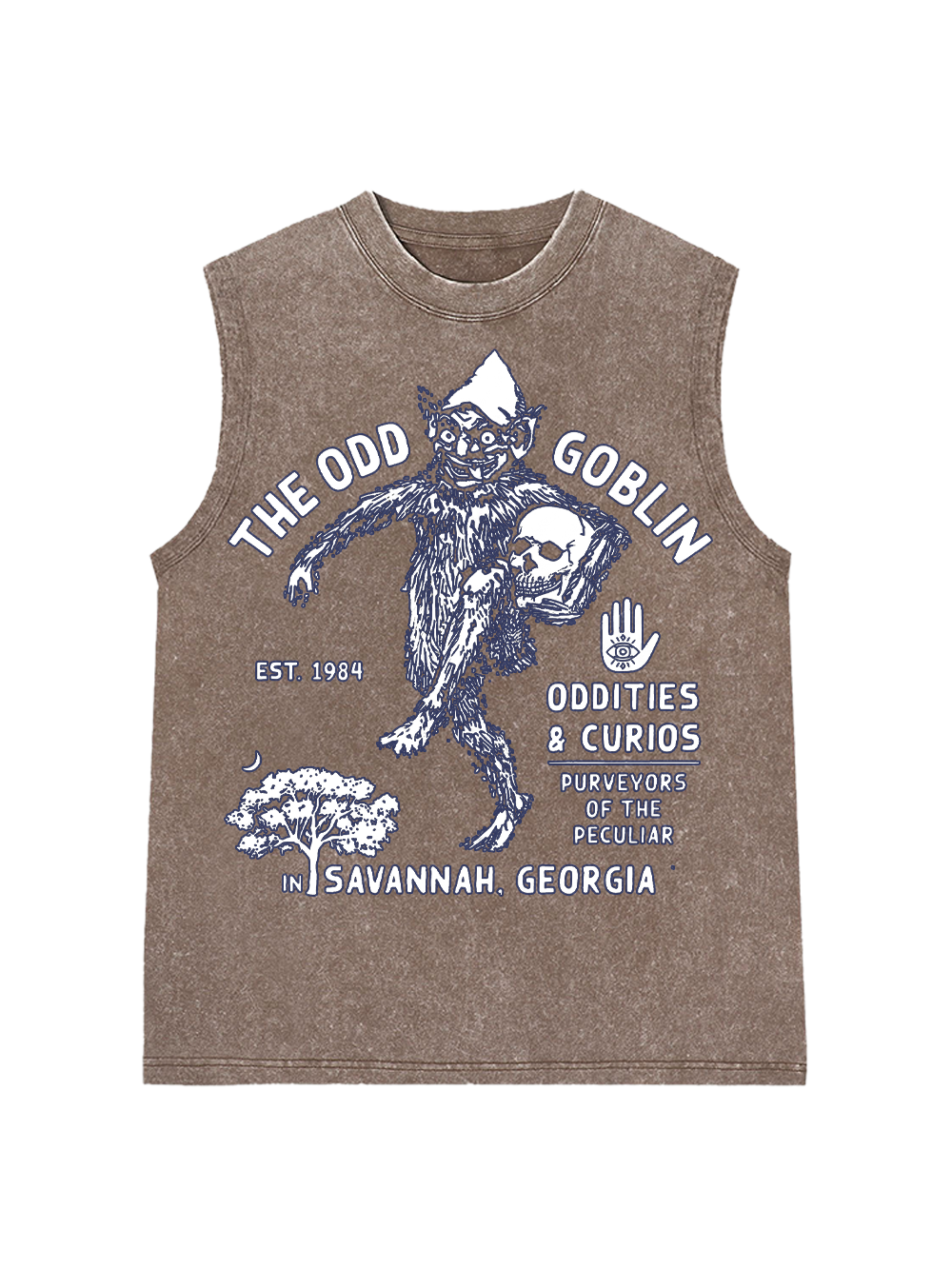 THE ODD GOBLIN WASHED TANK TOP