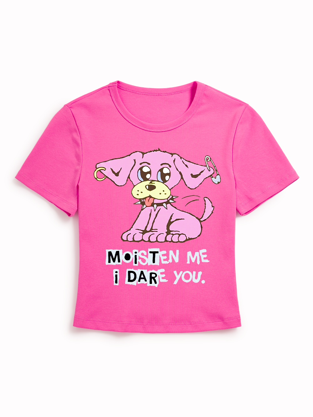 MOISTEN ME I DARE YOU BABY TEE