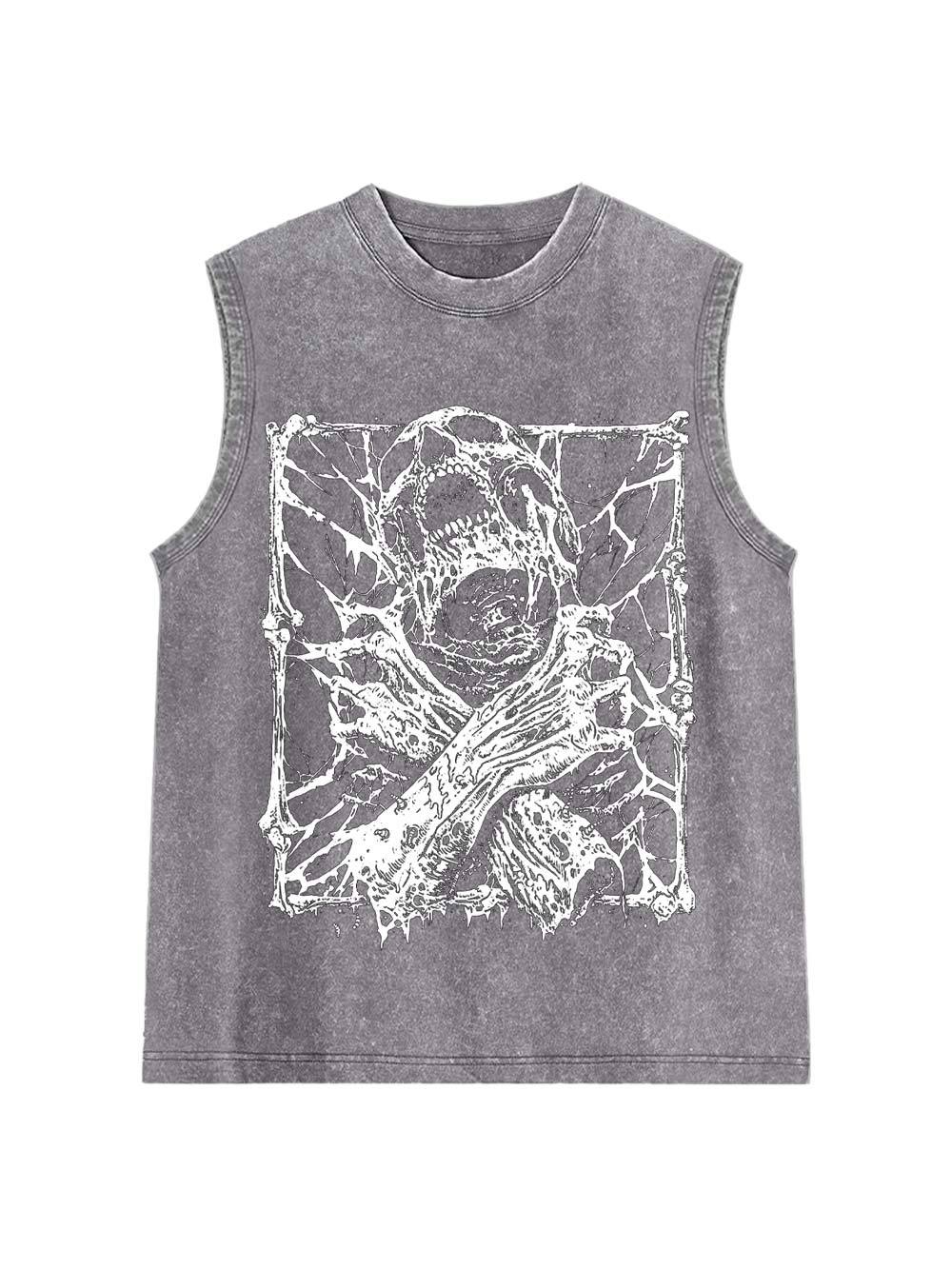 Entangled Terror Washed Tank Top