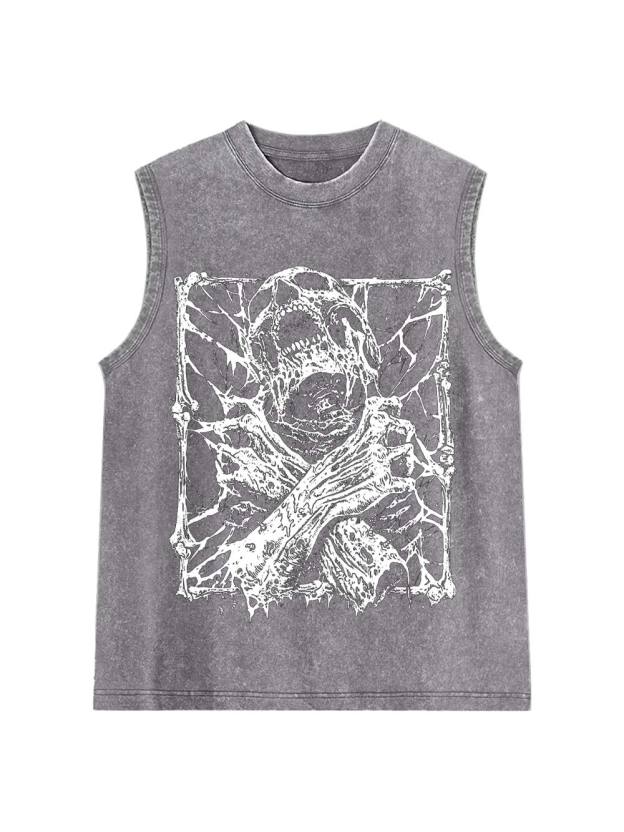 Entangled Terror Washed Tank Top