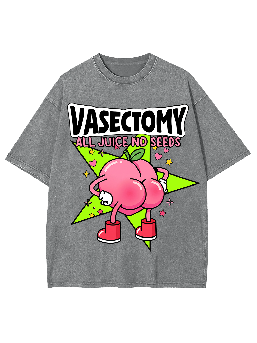 VASECTOMY WASHED TSHIRT