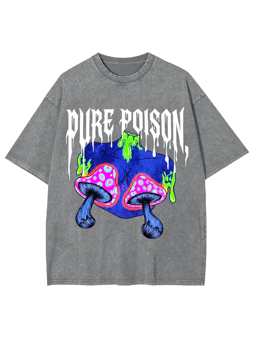 PURE POISON AAA WASHED TSHIRT