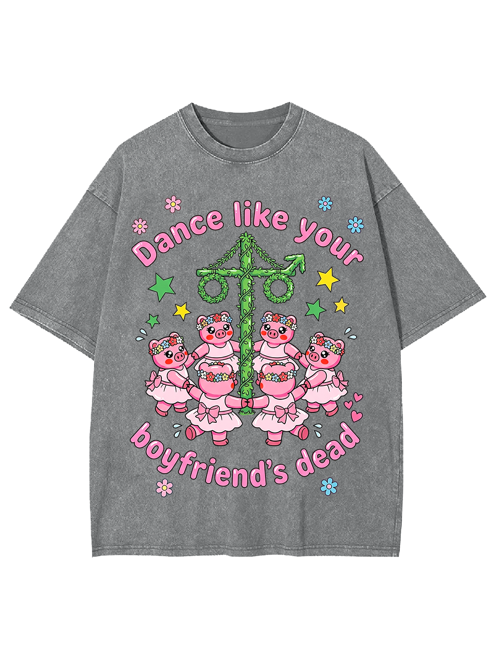 DANCE LIKE YOUR BOYFRIEND’S DEAD BEARS AAA WASHED TSHIRT