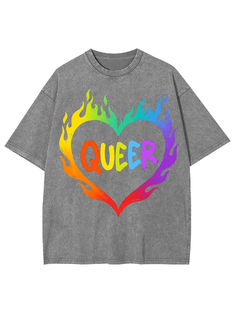 QUEER AAA WASHED TSHIRT