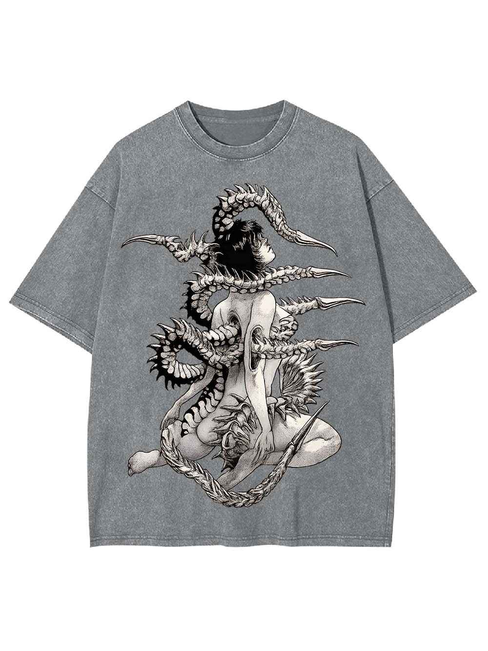 Entwined Abyss Washed Tshirt