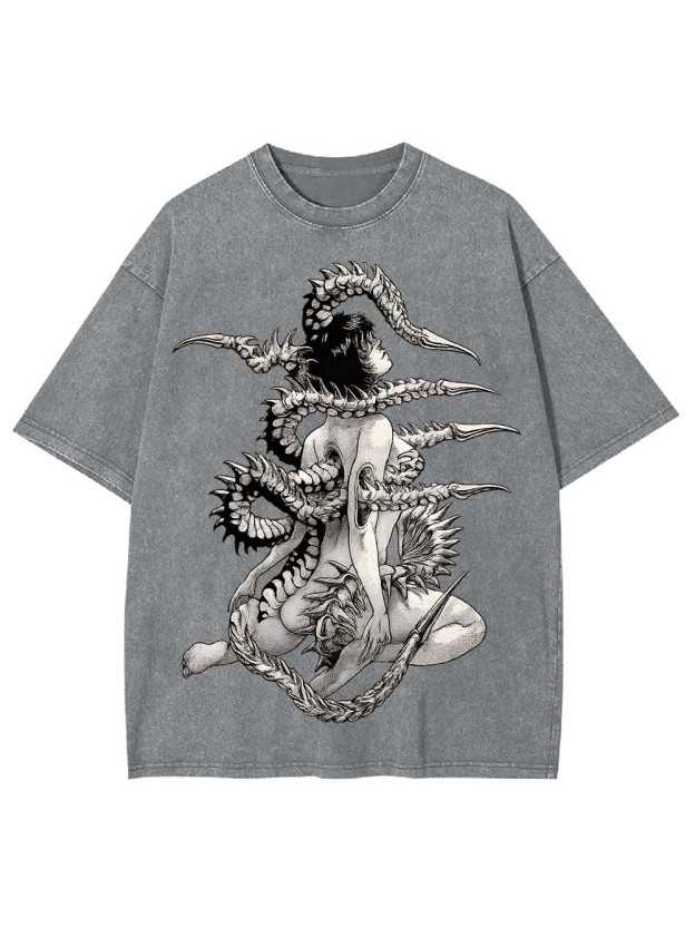 Entwined Abyss Washed Tshirt