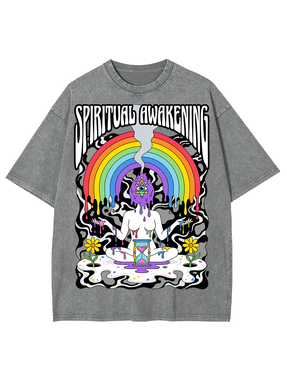 SPIRITUAL AWAKENING AAA WASHED TSHIRT