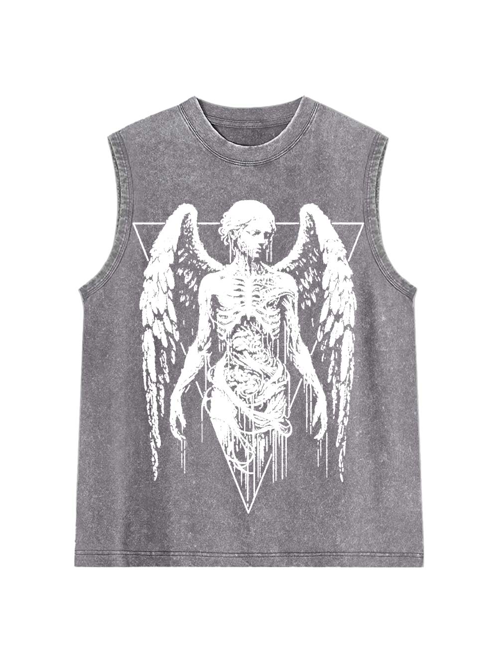 Deathly Angel Washed Tank Top