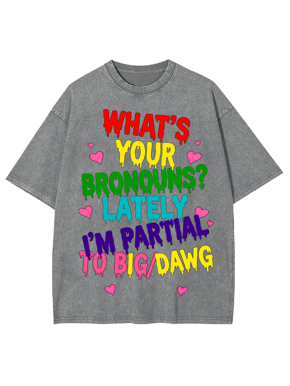 COLORFUL COPY AAA WASHED TSHIRT