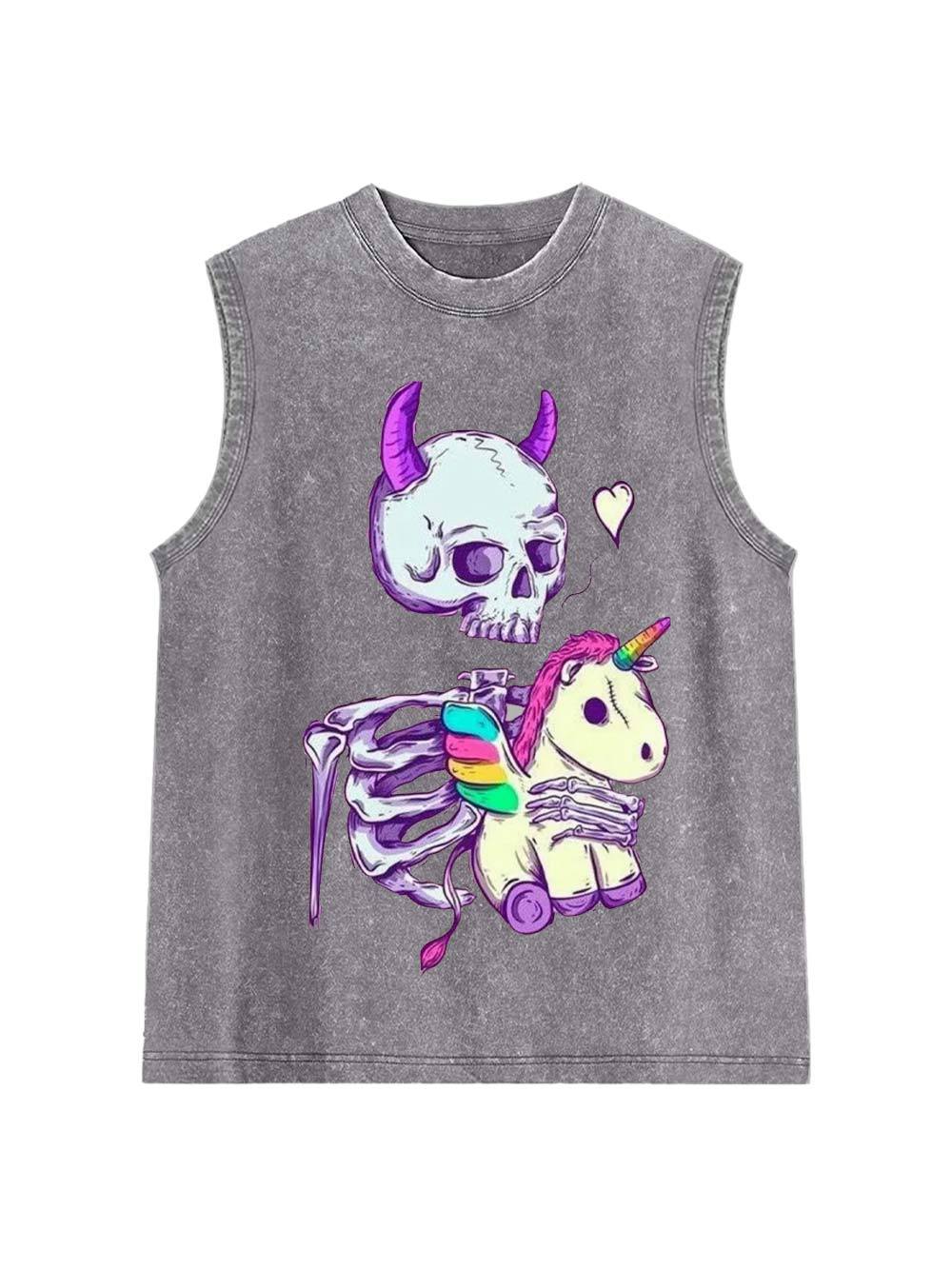 Dark Whimsy Washed Tank Top