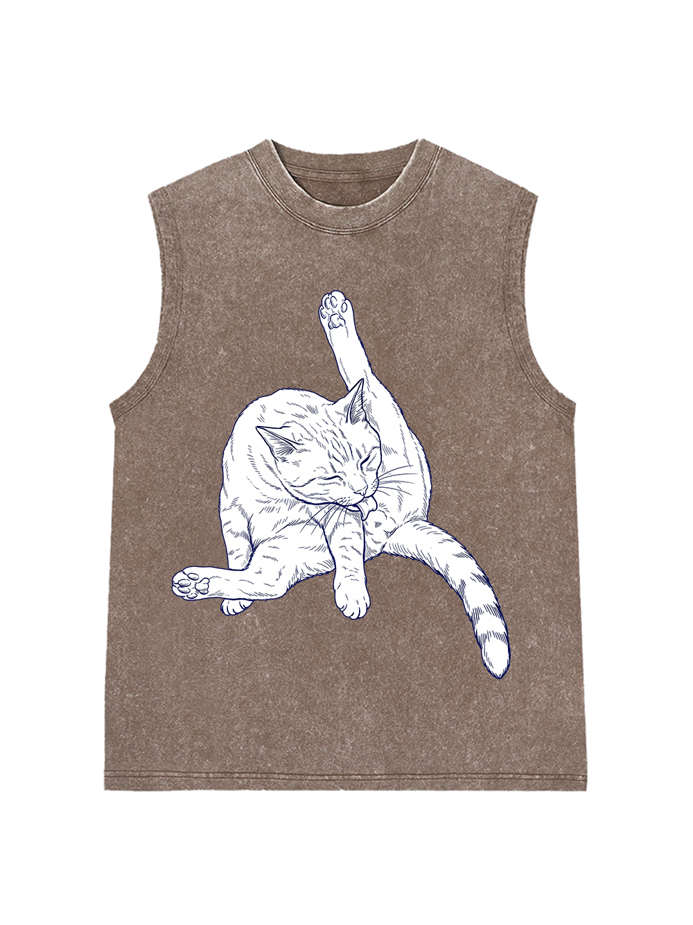 THIRST CAT WASHED TANK