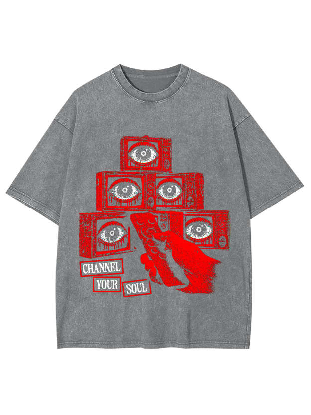 Channel Your Soul Washed Tshirt