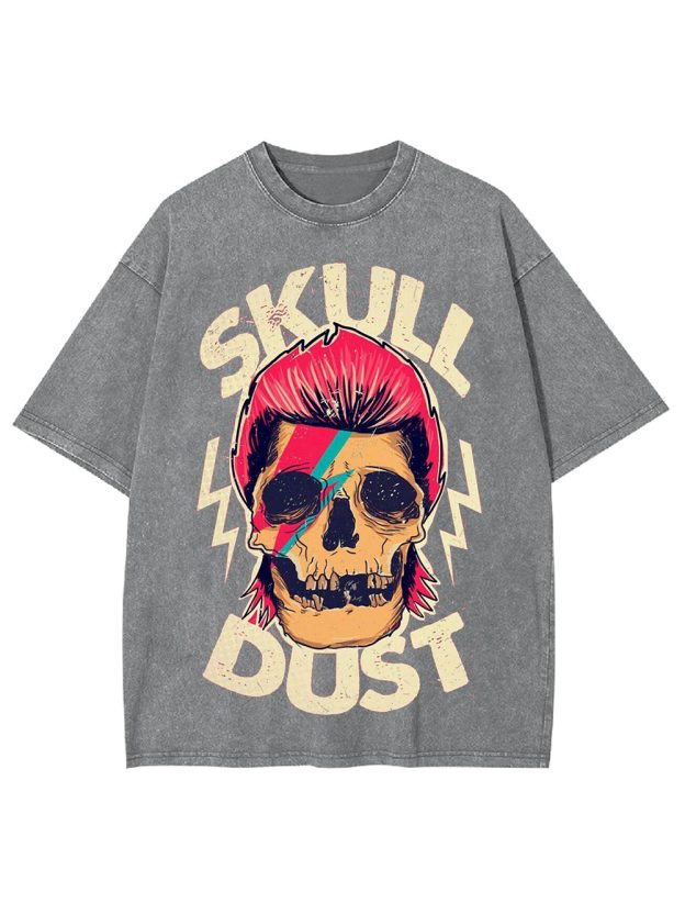 Skull Dust Washed Tshirt