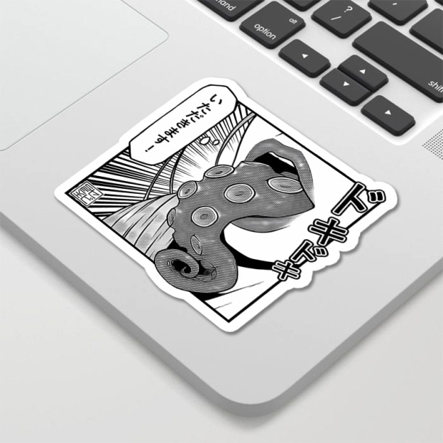 Tentacle Sticker